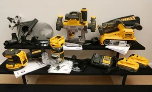 DeWALT woodworkers & carpentry set DCW620 dcw600 dcw220 dcw210 5 ah powerstack - Picture 1 of 6