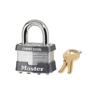 Master Lock 1KA-2126 1-3/4" laminiert gleichschließend laminiert Vorhängeschloss - Bild 1 von 1