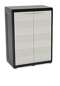 MOBILE BASSO 2 ANTE TUTTO PIANI CM.62,5X39X83h SCIK BASIC GRIGIO da esterno - Imagen 1 de 1