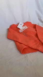 nike girl’s sportswear club fleece hoodie - Picture 1 of 12