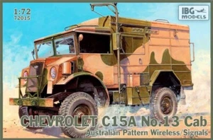 Chevrolet C.15A No.13 1/72 IBG 72015 cabina patrón australiano inalámbrico/señales - Imagen 1 de 1