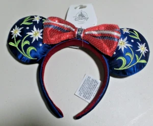 Disney Parks EPCOT Germany Pavilion EDELWEISS Ears Headband Adult One Size NWT - Picture 1 of 2