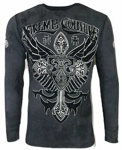 Xtreme Couture by AFFLICTION BRONZE ARMS Men's THERMAL - Picture 1 of 12
