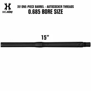 HK Army XV One-Piece Autococker Paintball Barrel - Dust Black - .685 Bore Size - Bild 1 von 3