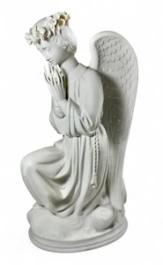 Cybis Angel in Adoration Bisque Porcelain Figurine 1950's - Picture 1 of 13