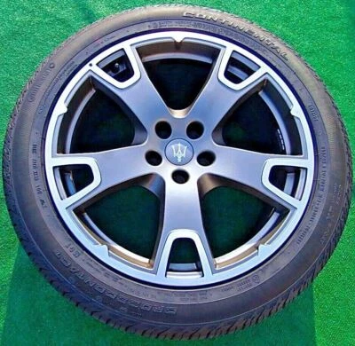 Factory Maserati Levante Wheels Tires Nereo New Set Genuine Original OEM 20 inch - Image 1 of 4