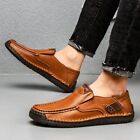 Mens Business Casual Loafers Soft Sole Flats Outdoor Driving Moccasin Shoes New