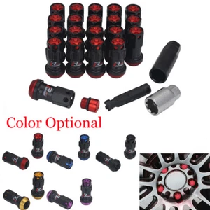 M12X1.50mm Max Guard Racing Composite Closed End Heavy Duty Wheel Lug Nuts 20Pcs - Picture 1 of 23
