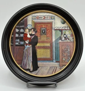Royal Copenhagen "Zwischen Weihnachten & Neujahr" Nr. 410/9500 Sammlergemälde - Bild 1 von 4