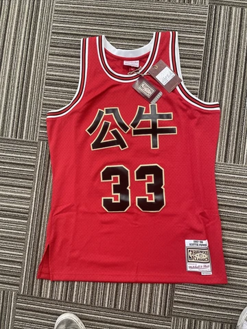 NEW MITCHELL AND NESS BULLS PIPPEN SWINGMAN  JERSEY LARGE Cover