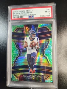 2019 Panini Select - DESHAUN WATSON - Dragon Scale Prizm /88 PSA 9 - Browns - Picture 1 of 3