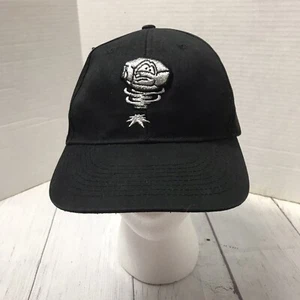 Lansing Lugnuts Hat Cap Black Minor League Baseball Mens Adjustable EUC - Picture 1 of 7