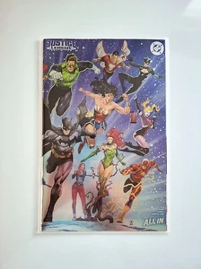 Justice League Unlimited #1 Cover H Sampere Wraparound Raised UV Foil Variant - Picture 1 of 6