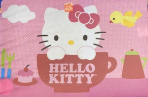 Brand New Rare Hello Kitty Place Mat Pink Fun Cute!! - Picture 1 of 1