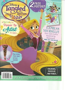 DISNEY SPECIAL MAGAZINE 2017, TANGLED THE SERIES 2 FREE POSTERS! - Imagen 1 de 1
