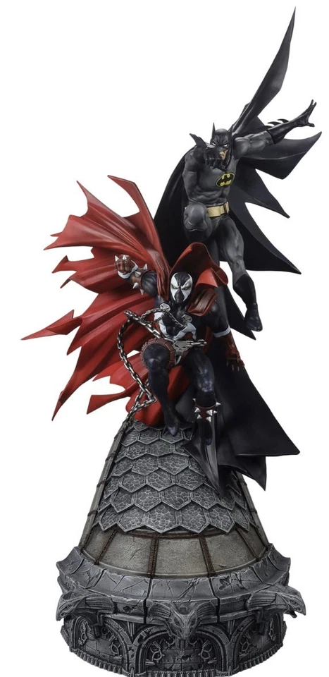 Estátua de resina Mcfarlane Batman & Spawn Collector’s Club DC Direct 2024 lacrada - Imagem 1 de 1