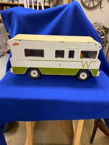 Vintage 1970s Tonka Winnebago Indian RV Motorhome Camper – Pressed Steel Toy USA - Picture 1 of 4