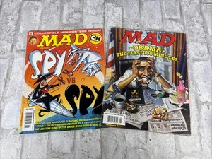Lot Of 2 Mad Magazines Issues Feb. 2009 & Jan. 2011 - Imagen 1 de 8