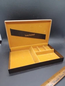 Gemelos Beau Brummel de colección negros para hombre joyero estuche valet - Imagen 1 de 8