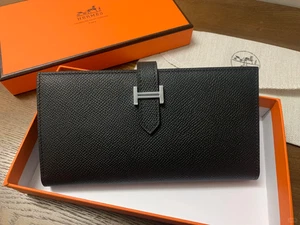 Hermes Black Wallet and Card Case - Picture 1 of 7