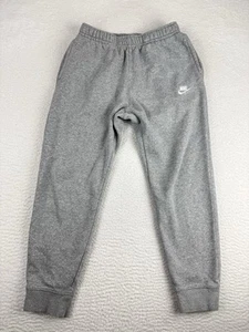 Nike Club Fleece Joggers Boy's Medium Gray Sportswear FD3008-063 - Picture 1 of 11