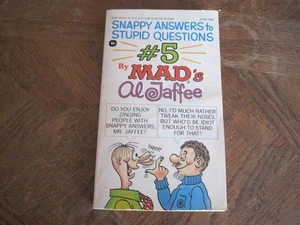 Al Jaffee's Snappy Answers to Stupid Questions #5 - Picture 1 of 1
