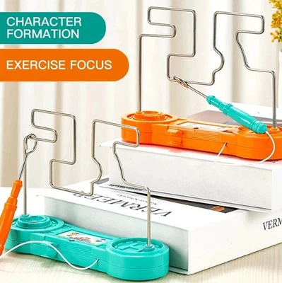 1pc Electric Touch Maze Game – Kids Puzzle Interactive Focus Training Toy - NEW - Image 1 of 4