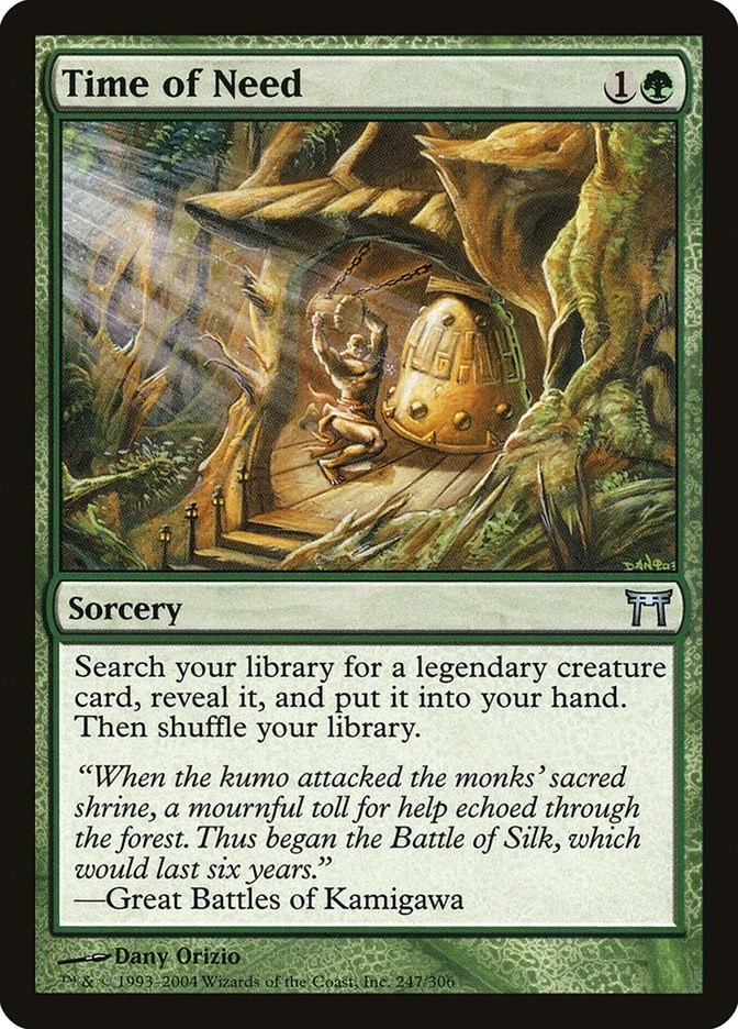 Time of Need Champions of Kamigawa Magic The Gathering MTG Card - Image 1 of 1