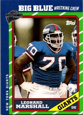 2004 Topps Fan Favorites #59 Leonard Marshall - Image 1 of 2