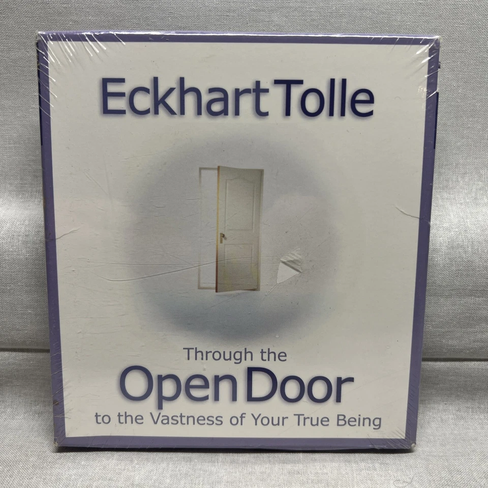 Through the Open Door by Eckhart Tolle (CD, Dec-2006, Sounds True)