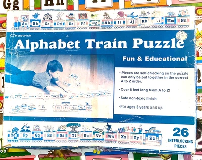 Chadwick Train Puzzle Floor Jigsaw 26 Pieces Alphabet - Image 1 of 4