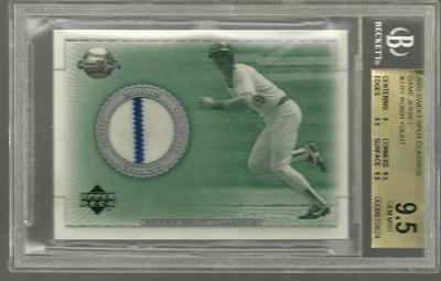 2002 Upper Deck Sweet Spot ROBIN YOUNT #J-RY Jogo Usado Uniforme Calça BGS 9.5 HOF - Imagem 1 de 2