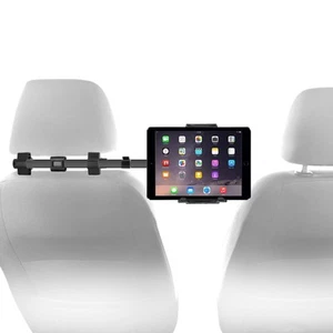 Tablet Holder for Car Headrest - Adjustable iPad Headrest Mount for Car - Sup... - Picture 1 of 8