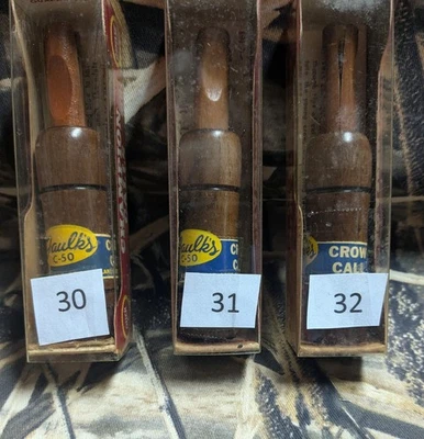 Faulk's Game Call  Vintage Red Box #30 - Image 1 of 3