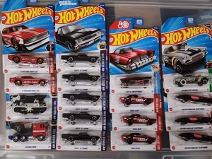 Hot Wheels 2025 Lot Of 59 Cars, Bently, Optimus Prime, El Camino, F1, Chevy - Picture 1 of 3
