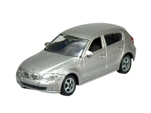 WELLY BMW 120i SERIE 1 PLATA 1:60 MODELO METAL FUNDIDO A PRESIÓN NUEVO EN CAJA 52268 - Imagen 1 de 6