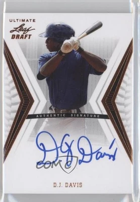 2012 Leaf Ultimate Draft DJ Davis #BA-DJD Auto - Image 1 of 2