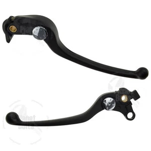 Black Brake & Clutch Hand Levers For Suzuki GSXR 1000 07-08 Control Hand - Picture 1 of 5