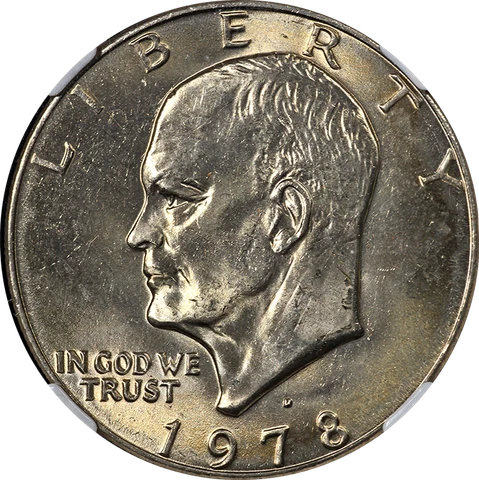 1978-D Eisenhower Ike Dollar Big Sky Hoard NGC MS65 Great Eye Appeal Cover
