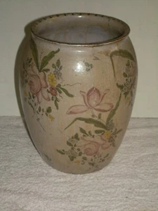 MELANDRI FOCACCIA - FAYENCE VASE UM 1920 - Bild 1 von 5