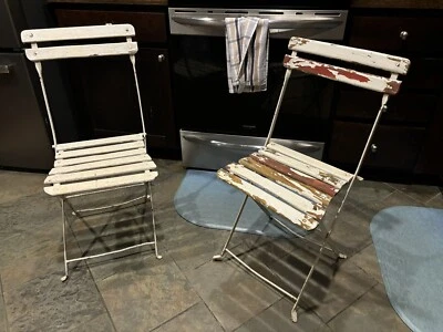 Cafe Folding Chair - Image 1 of 3