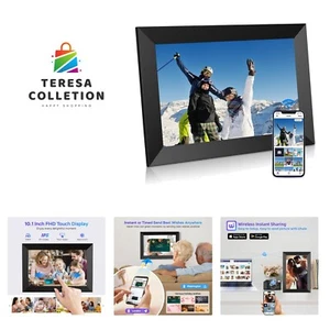 Uhale Digital Picture Frame WiFi 10.1 inch HD IPS Touch Screen Electronic Pic... - Picture 1 of 9