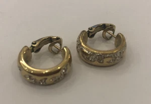 Pierre Lang Ohrringe vergoldet Ohrstecker Modeschmuck - Picture 1 of 4