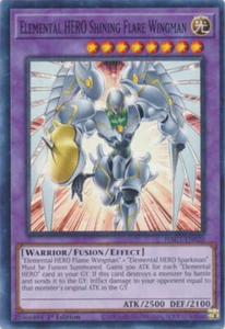 Yugioh! Elemental HERO Shining Flare Wingman - HAC1-EN020 - Común - 1ª Edición - Imagen 1 de 1