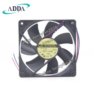 ADDA AD1212HB-A76GL Axial Fan 12VDC 0.37A 120*120*25MM 3-wire Slient Cooling Fan - Picture 1 of 6