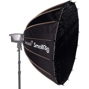 SMALLRIG 47,2'' Softbox Parabolico, Sgancio Rapido per Luci di Montaggio Arco, 4140 - Foto 1 di 9