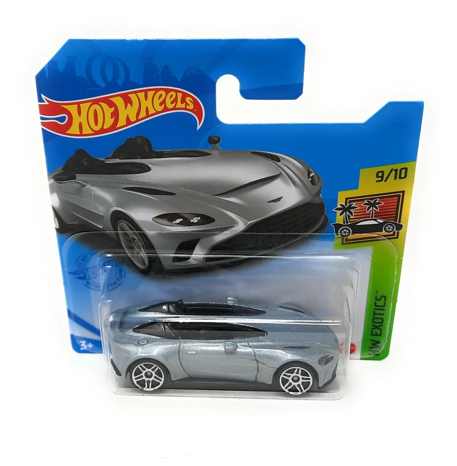 Scheda corta Hot Wheels 243/2021 Aston Martin V12 Speedster sil HW Exotics 24... - Immagine 1 di 1