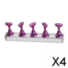 2-4pack Acrylic Nail Practice Stand Practice Display Stand for Finger Display