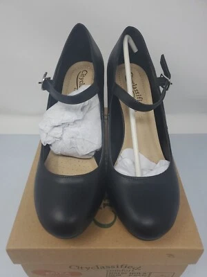 Cityclassified Mujer Damas Comfort NOLA Negro Tacón Medio Talla 7 Foto 1 de 4