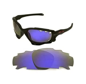 NUEVA LENTE PERSONALIZADA VIOLETA VENTILADA POLARIZADA PARA CHAQUETA DE CARRERAS OAKLEY JAWBONE - Imagen 1 de 4